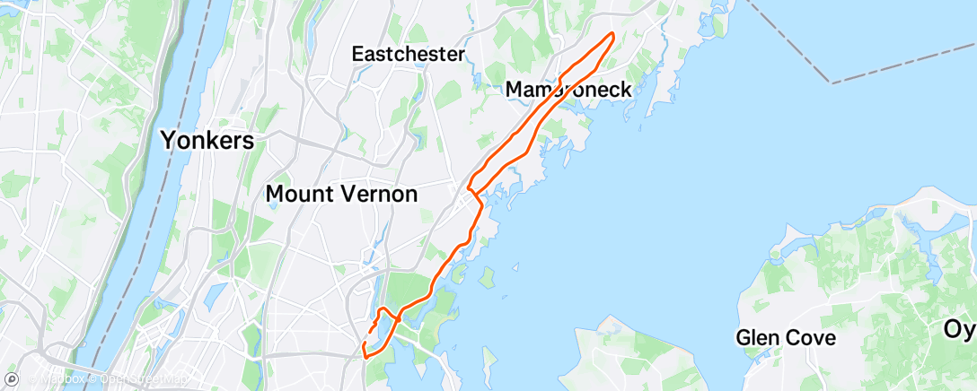 Map of the activity, Harrison Loop