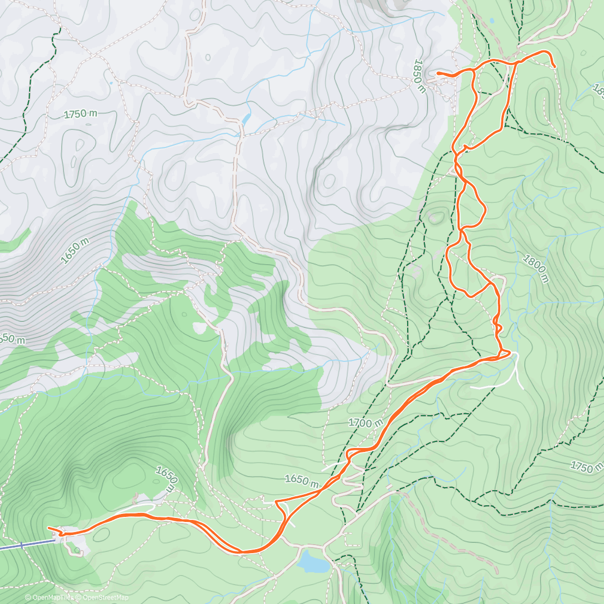 Карта физической активности (Rif. Cazzaniga con Nis)