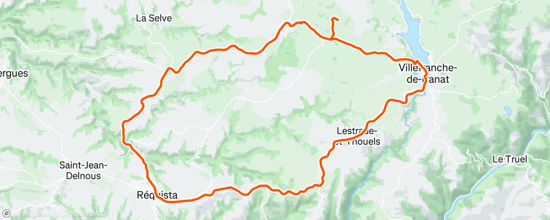 Carte de l'activité