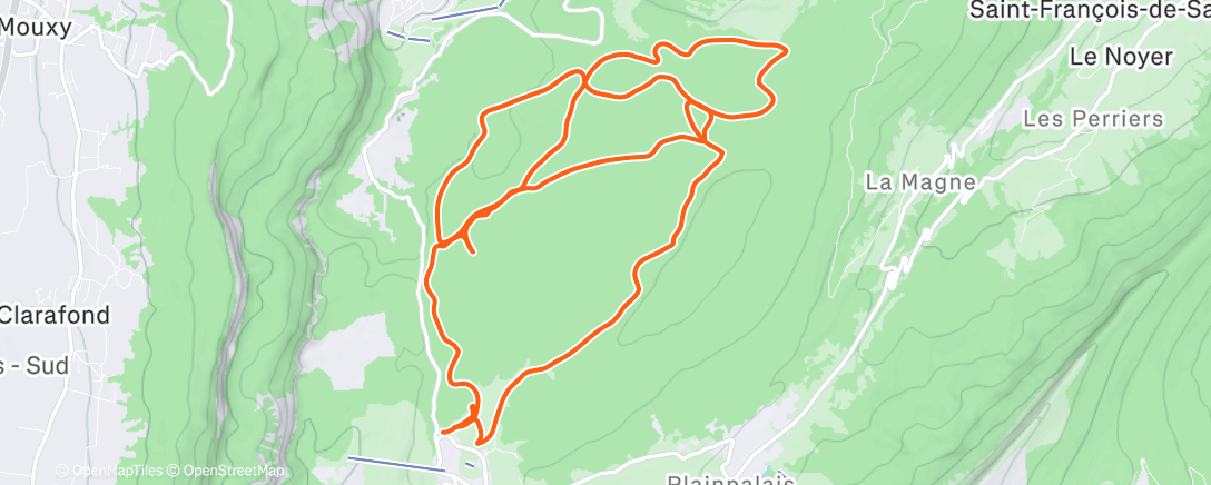 Map of the activity, Matinée off 😎