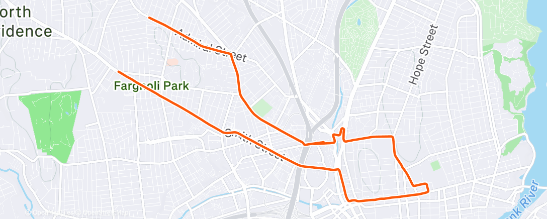 Map of the activity, Preschool Dropoff
