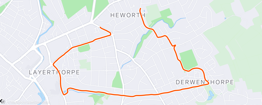 Map of the activity, Late Christmas gift - PB time