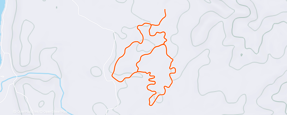 Map of the activity, Zwift - Spirit Forest in Makuri Islands