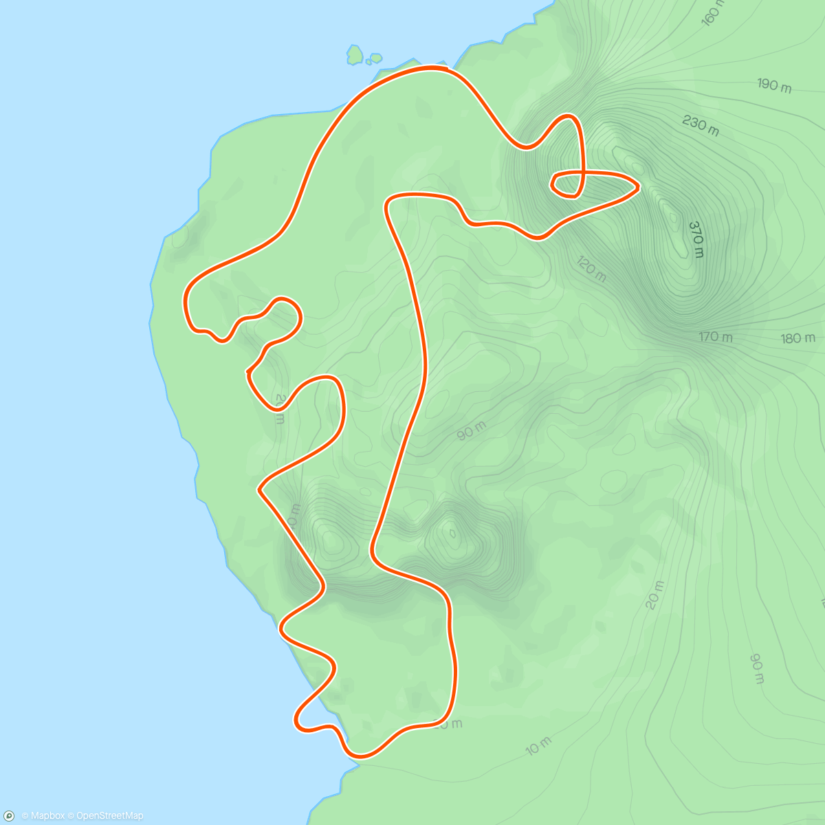 Map of the activity, Zwift - 30' IT - Z3 in Watopia