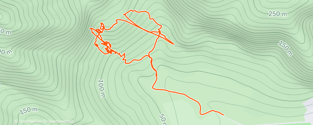 Карта физической активности (Ferrata Callosa)