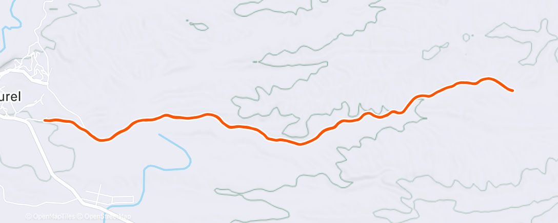 Карта физической активности (Carrera de tarde)