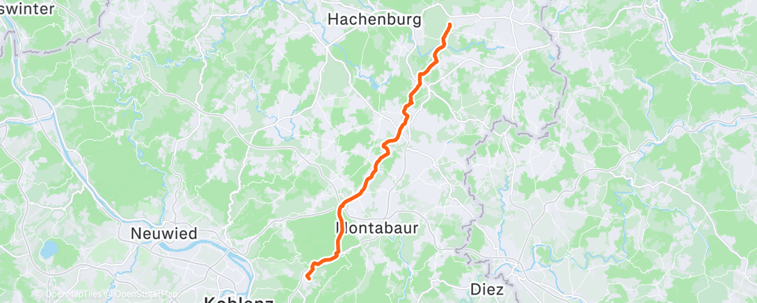 「Gravel-Fahrt am Nachmittag」活動的地圖