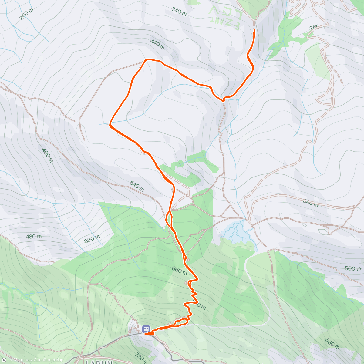Map of the activity, Randonnée le midi- La Rhune 64