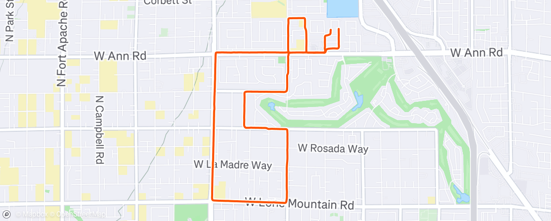 Map of the activity, Thirsty...