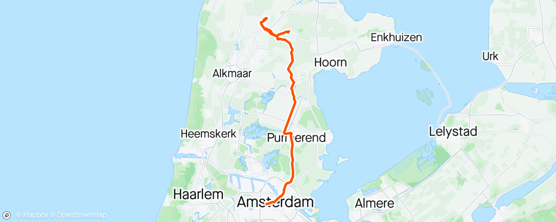Mapa da atividade, Ronde van ‘t Veld