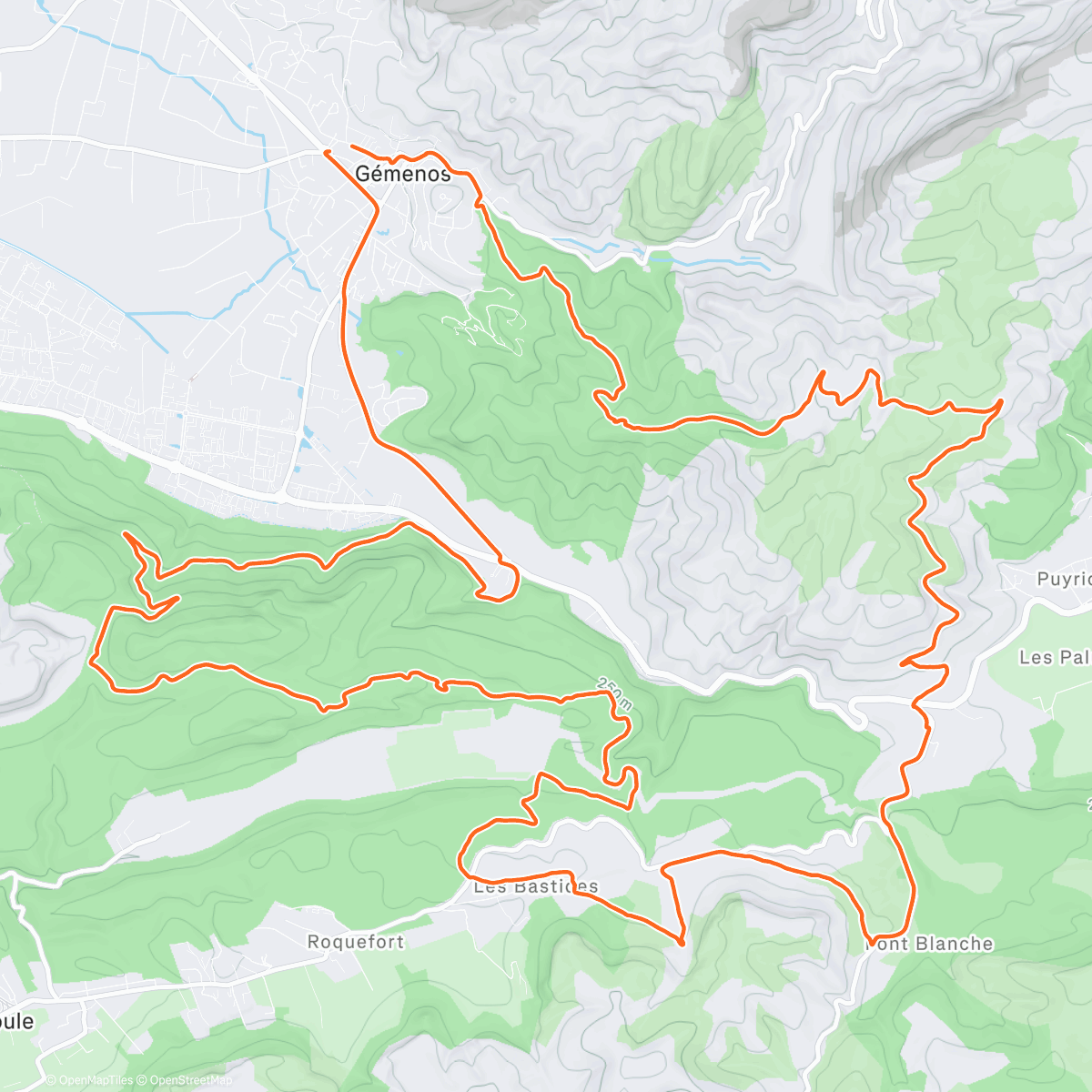Карта физической активности (VTT z2)