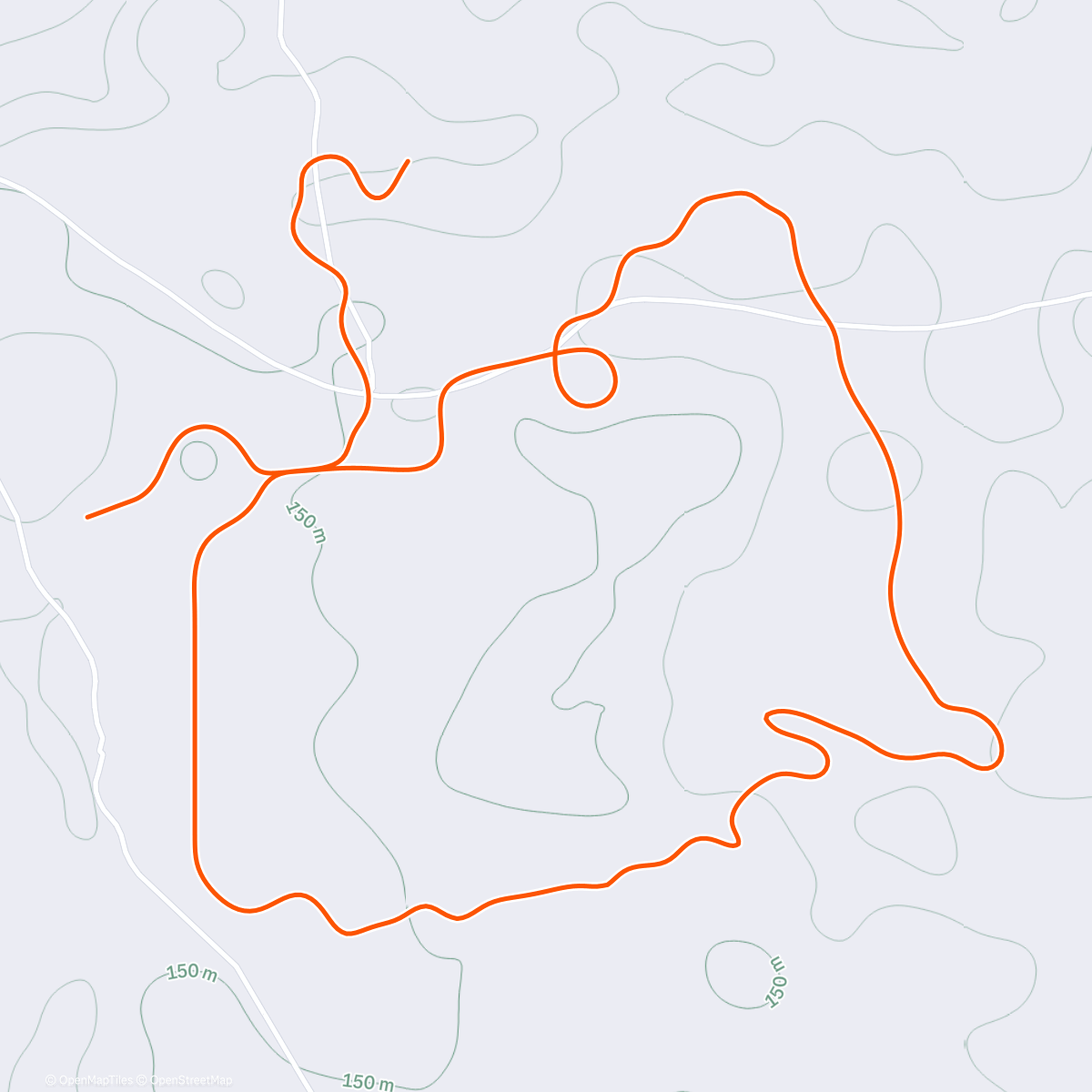 Mapa de la actividad (Zwift - Race: The Trilogy Masters League (1/3) - Team INOX (C) on Island Hopper in Makuri Islands)