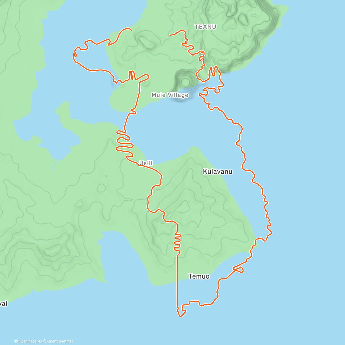 Map of the activity, Zwift - Peak Performance in Watopia