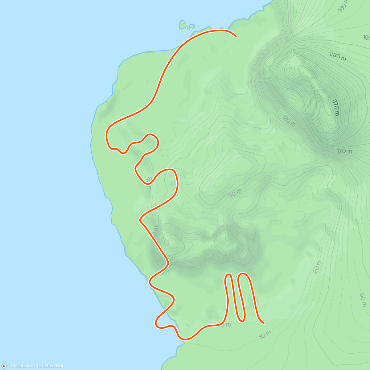 Map of the activity, Zwift - Group Ride: HISP POLLITO RIDE (D) on Flat Route Reverse in Watopia