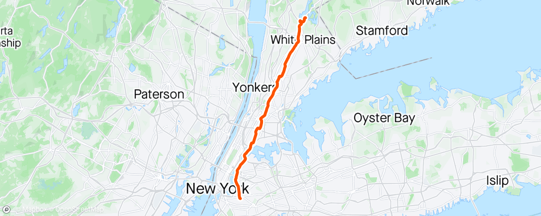 Karte der Aktivität „Bronx River Pathway”