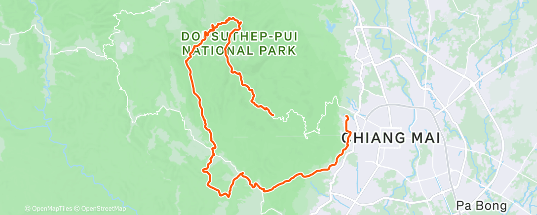 Map of the activity, Trying out an E Bike