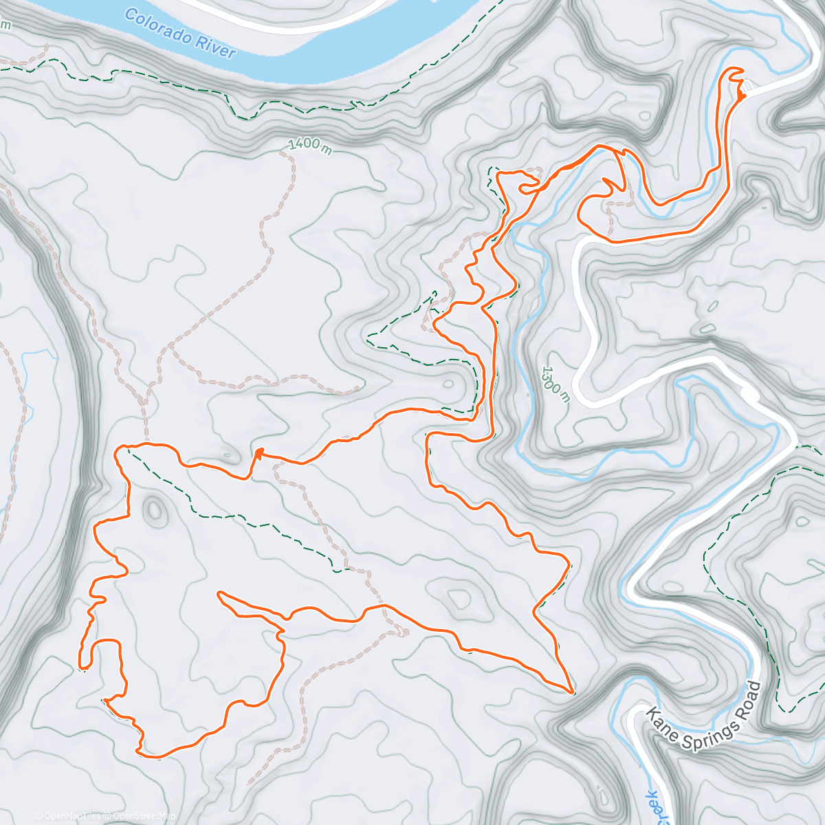 Map of the activity, Captain Ahab with Kevin and Zak