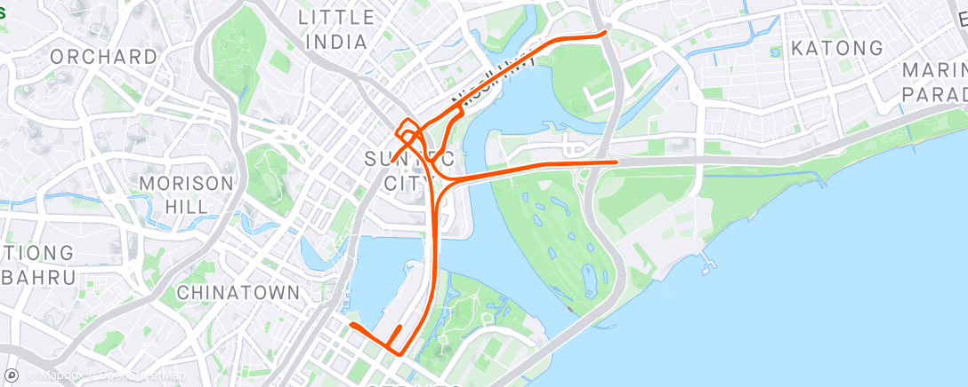 Map of the activity, T100 Duathlon #2 - 32km Bike