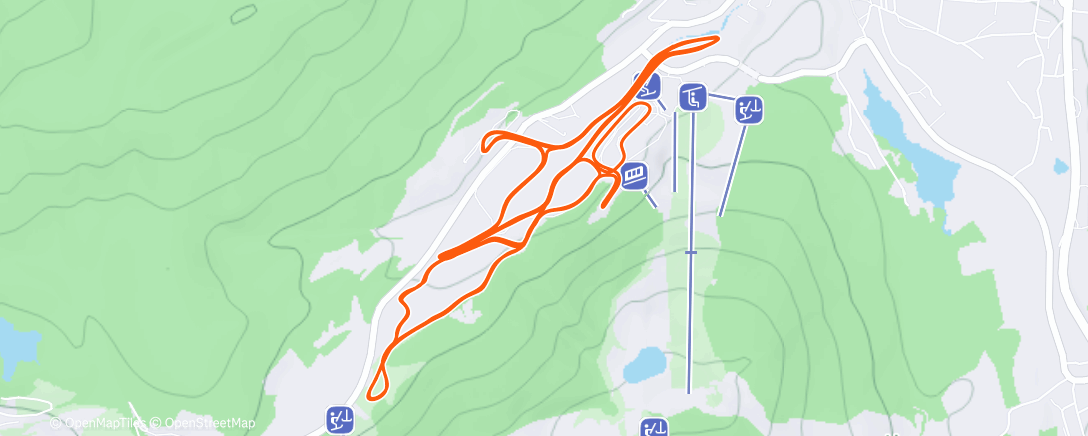 Map of the activity, Traumbedingungen