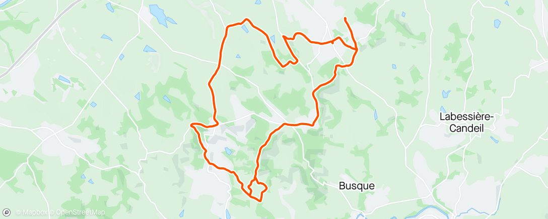 Map of the activity, Froid humide et boue