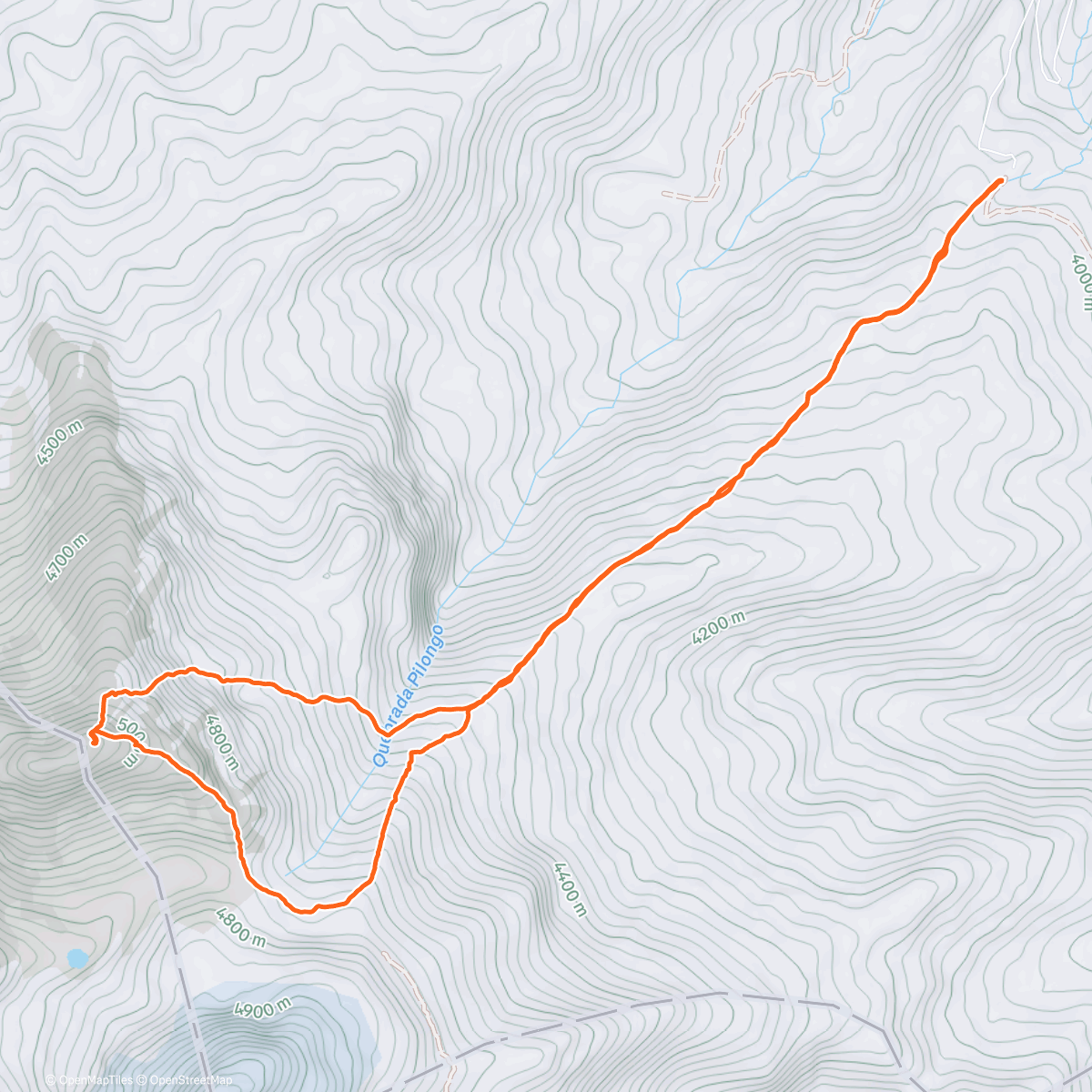 Карта физической активности (Illiniza FKT (Ascent + RT))