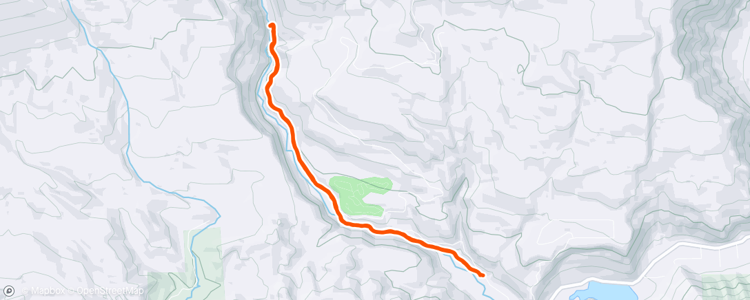 Map of the activity, Jacks first hike