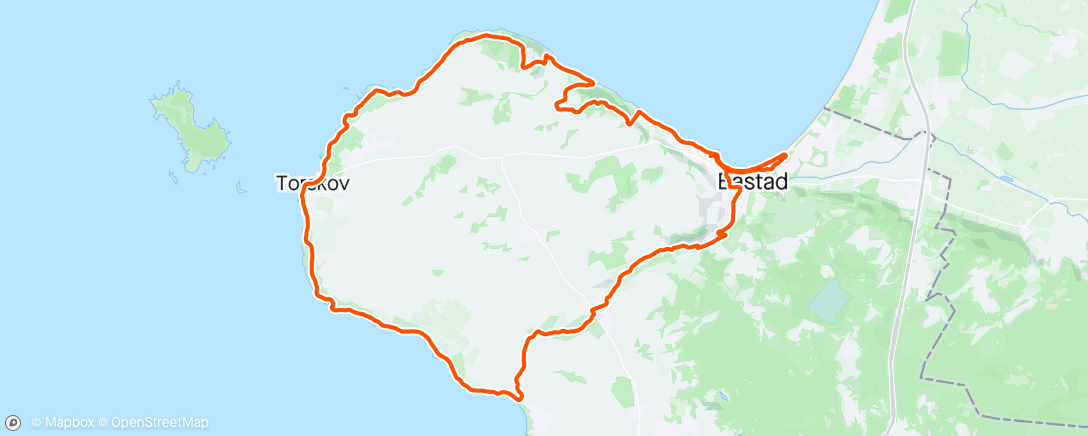 Map of the activity, Kullamannen seventh seal 🥈(57km 730hm)