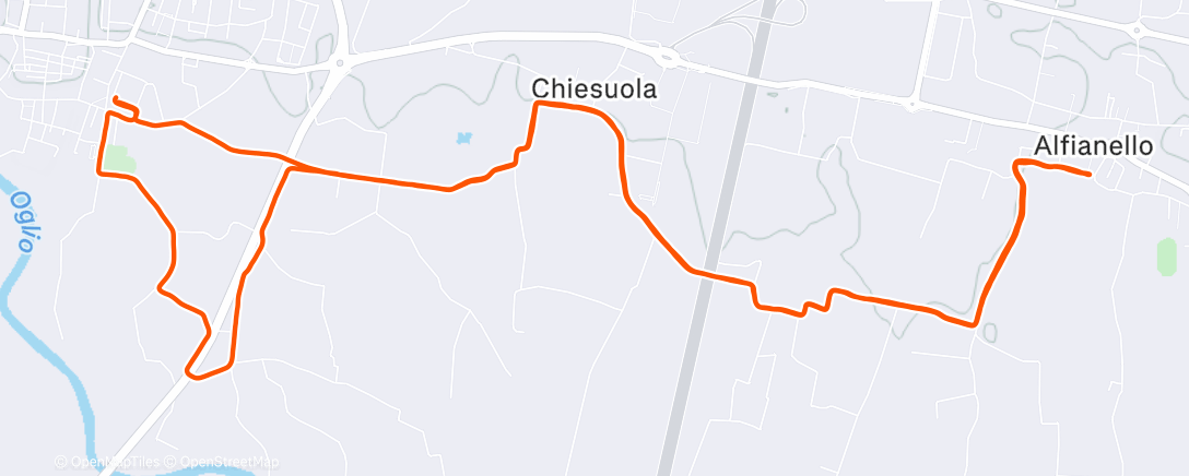 Карта физической активности (Fondo lento 80' in Z2)