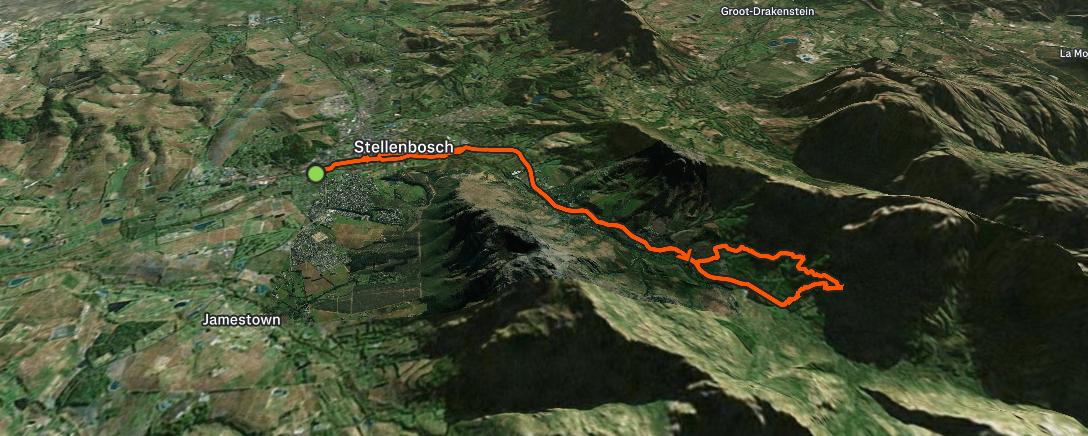 Map of the activity, #SSC Wednesdays. Best Ride of the week.