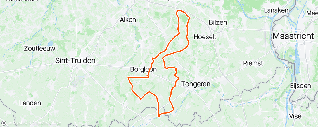 Map of the activity, Business Peloton