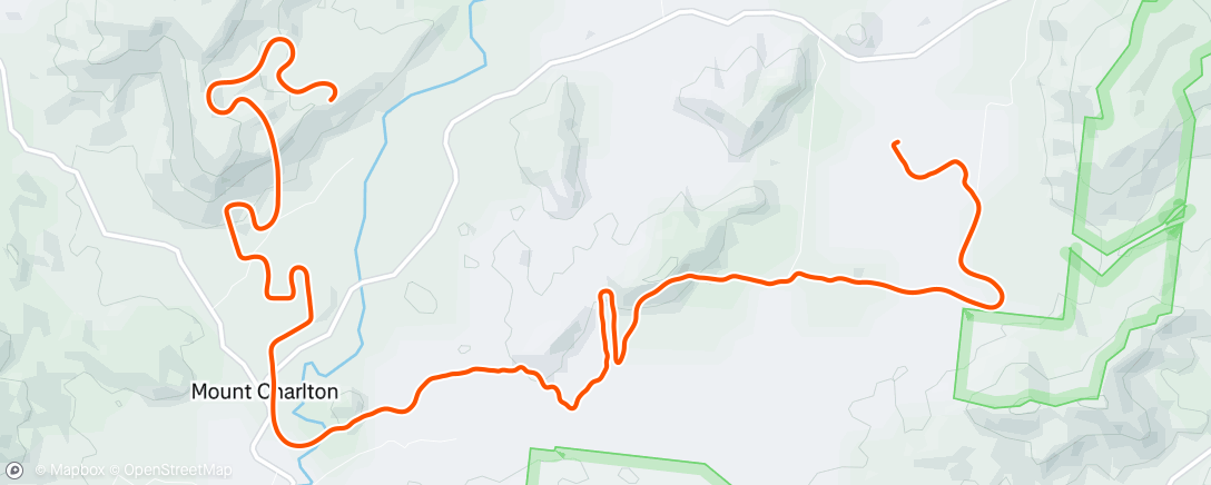 Map of the activity, MyWhoosh - Threshold 15