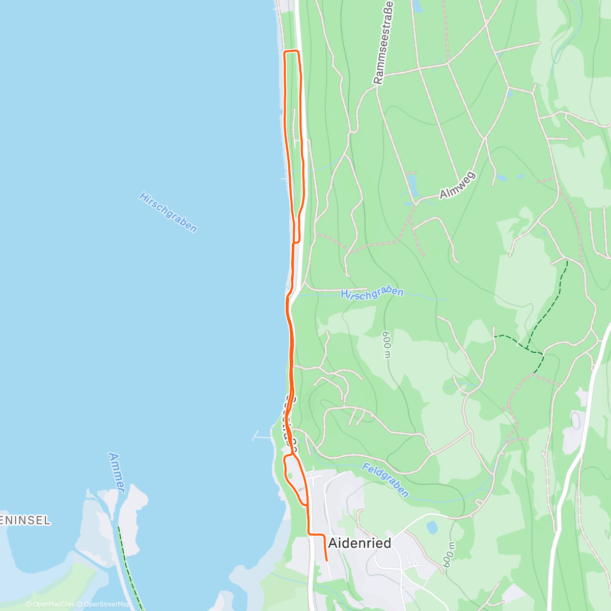 Карта физической активности (early 5k w/strides)