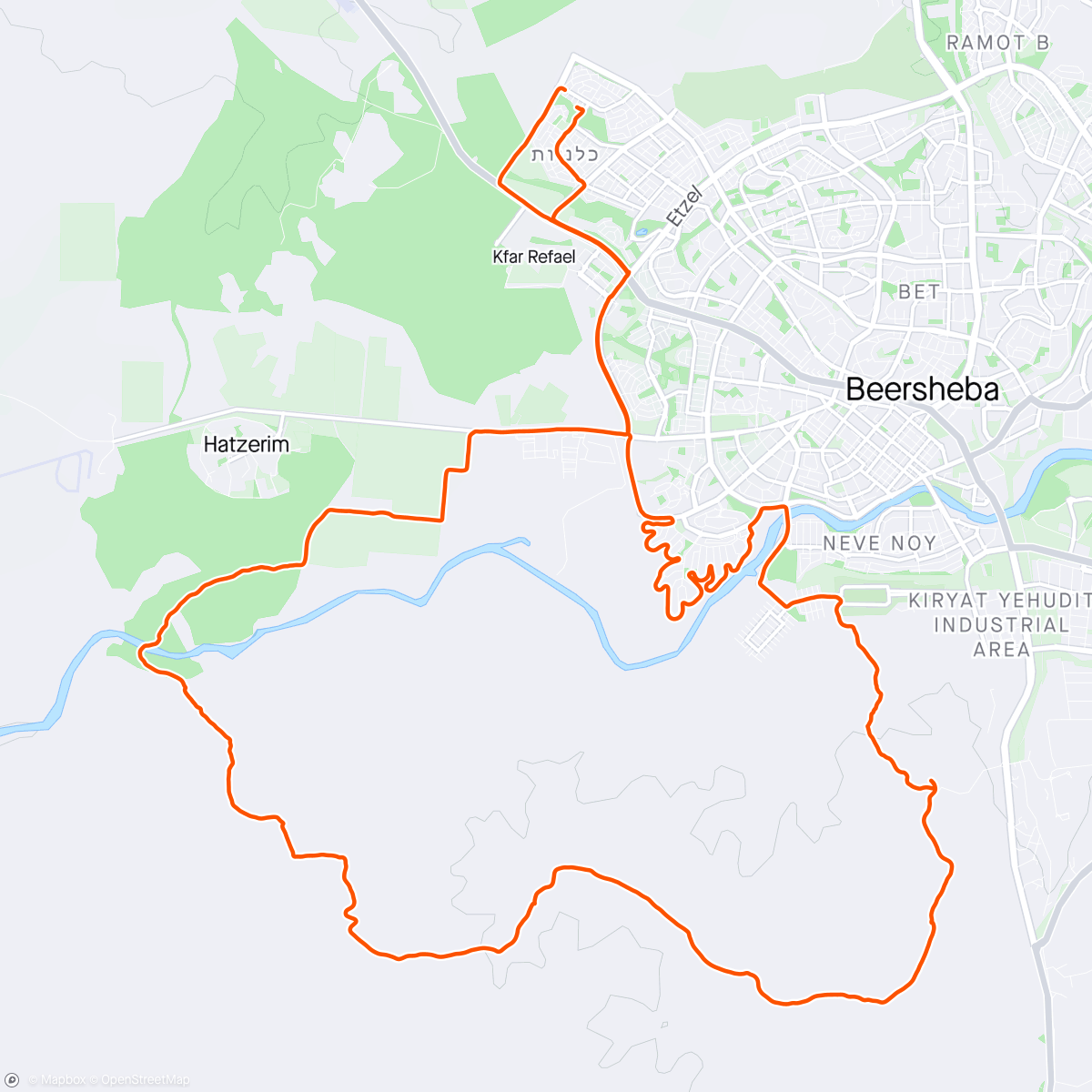 Kaart van de activiteit “Утренний велозаезд”