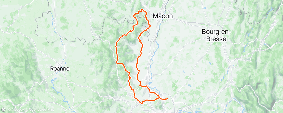 Map of the activity, Roche de Solutré 🤪⛰