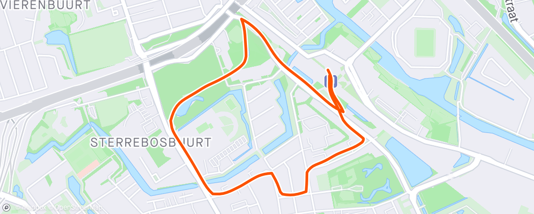 Map of the activity, Gemeente run