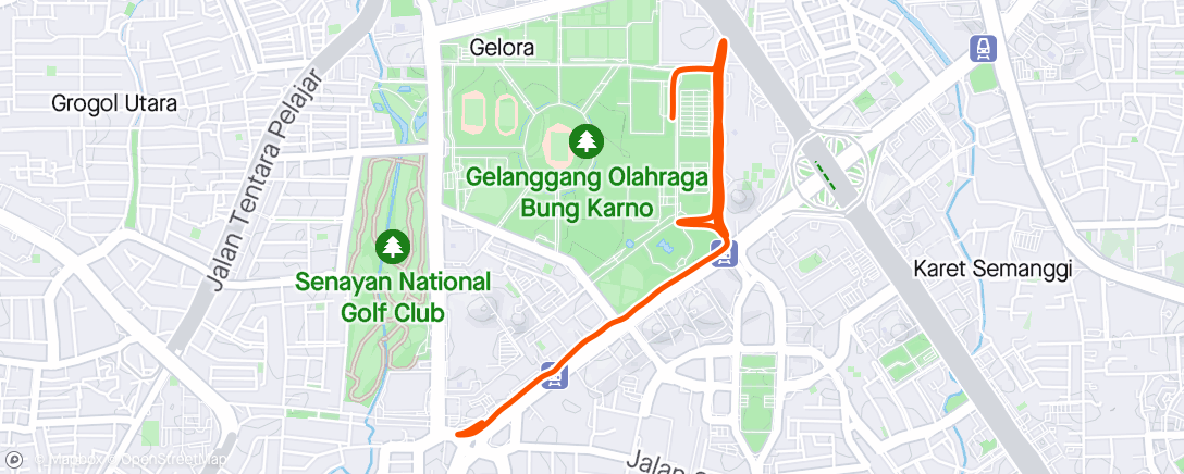 Map of the activity, Fartlek 🥲