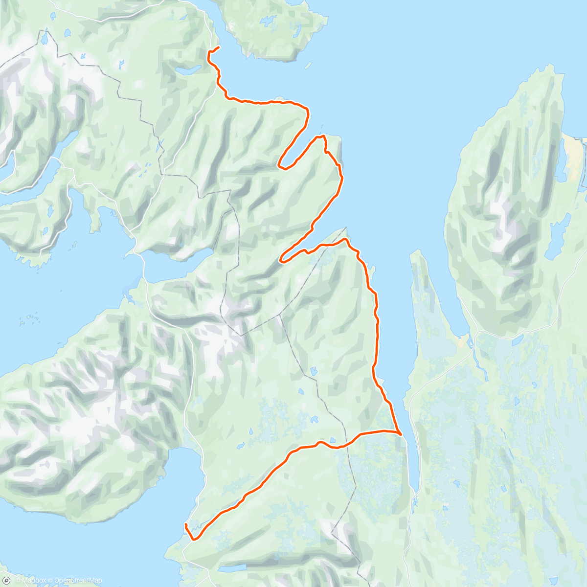 Mapa da atividade, Day 9- last day of the Westfjords!