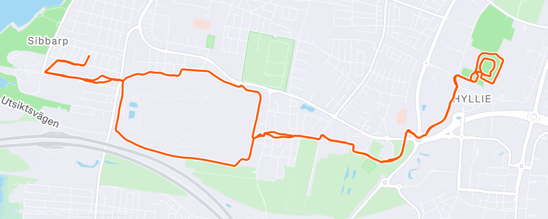 Map of the activity, Friday Hills 🥳