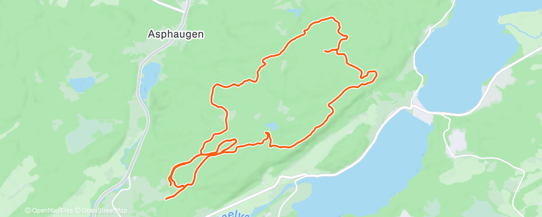 Map of the activity, Steinkjer Rundt