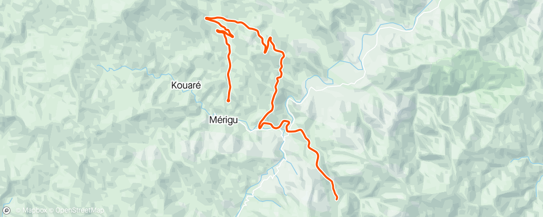 Карта физической активности (Zwift - Climb Portal: Mt Fuji at 100% Elevation in France)