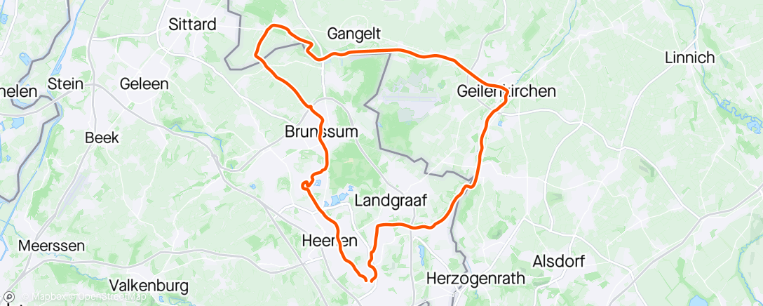 Map of the activity, Rondje Zur Bahn