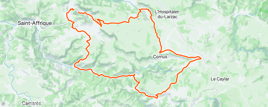 Carte de l'activité
