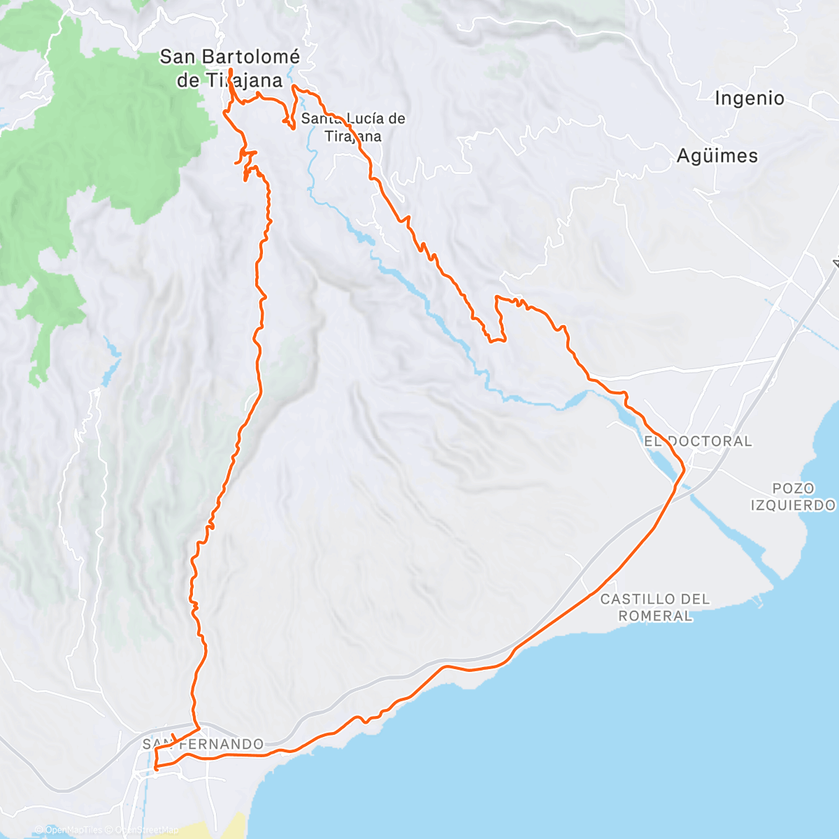 Map of the activity, Back on the island 😍🏝️