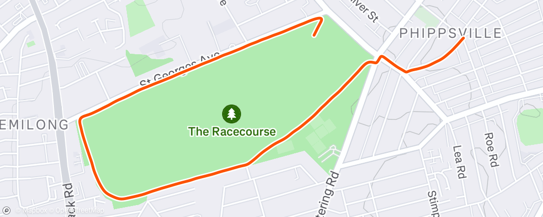 Map of the activity, Warm up