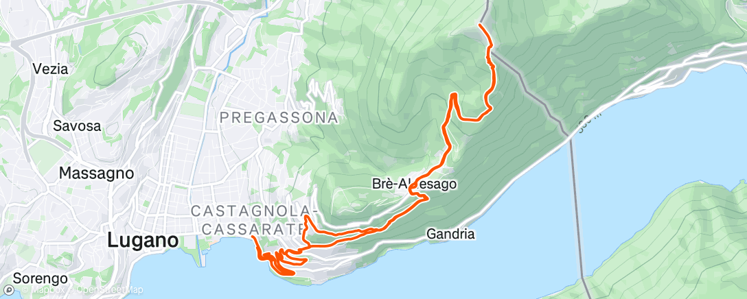 Mapa da atividade, Morning Run