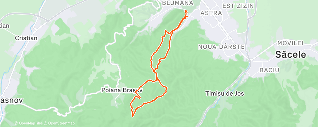 Map of the activity, Back to back