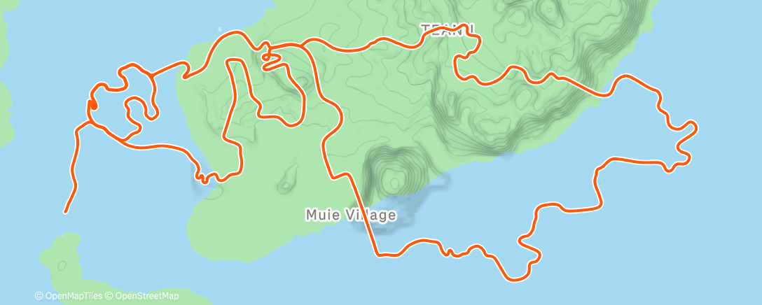 Map of the activity, Zwift - The Magnificent 8 in Watopia