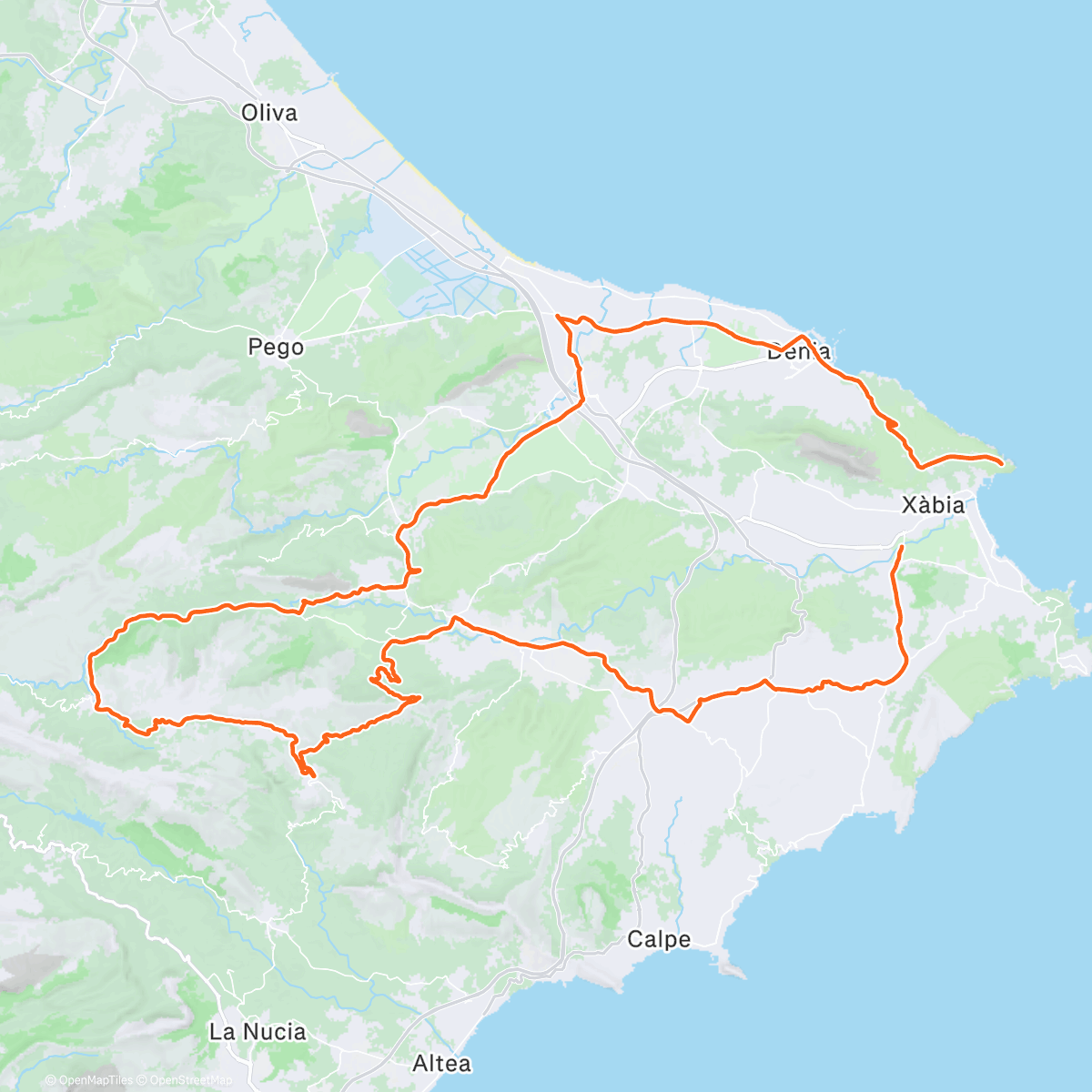 Mapa de la actividad, Reprise de la vo2max