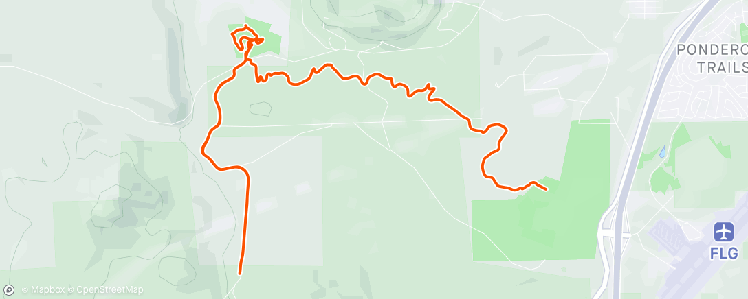 Map of the activity, Work Ride to The Arboretum! 🌳