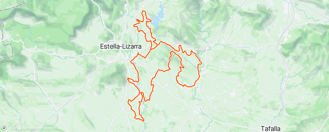 Map of the activity, Tierra Estella Epic 2024